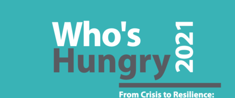 Website Banner for Who's Hungry 2021 - From Crisis to Resilience: A City's Call to Action