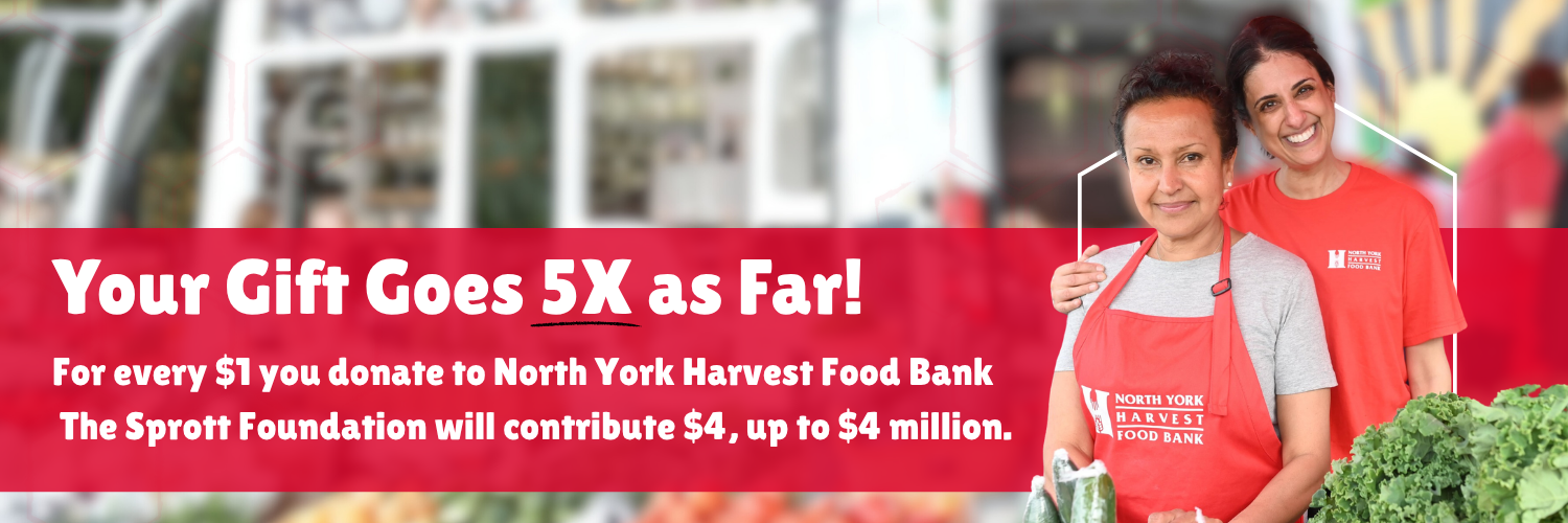 Your gift goes five times as far!