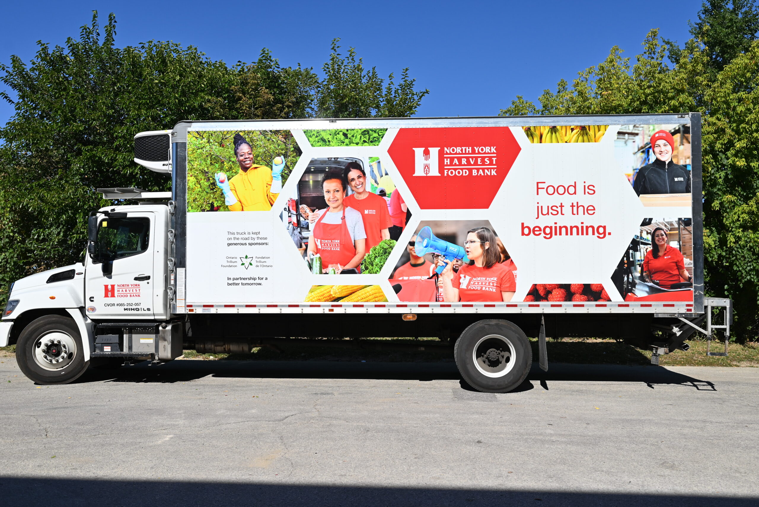 New truck empowers North York Harvest Food Bank to deliver more fresh food